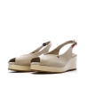 Sandales Beiges Femme Tommy Hilfiger Flag