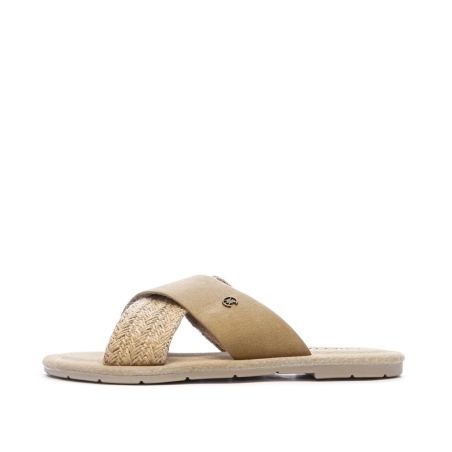 Sandales Beiges Femme Chattawak Dacota