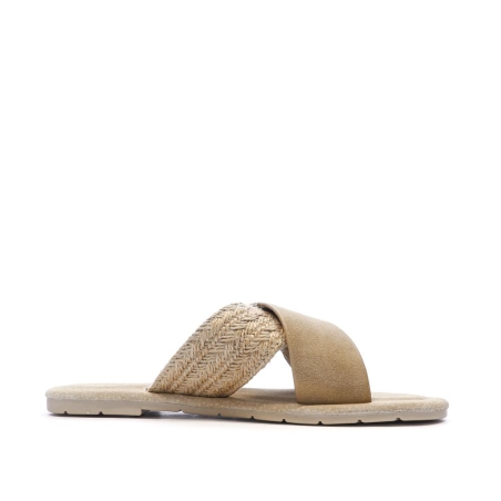 Sandales Beiges Femme Chattawak Dacota