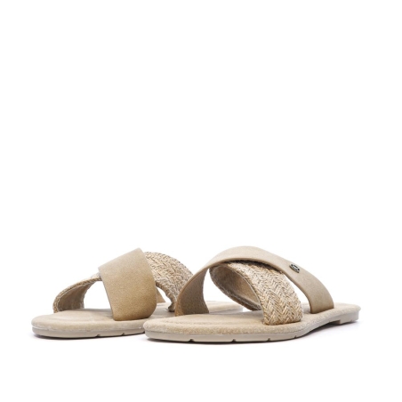 Sandales Beiges Femme Chattawak Dacota