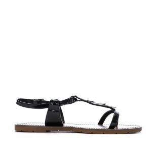 Sandales Noires Femme Chattawak PIPA