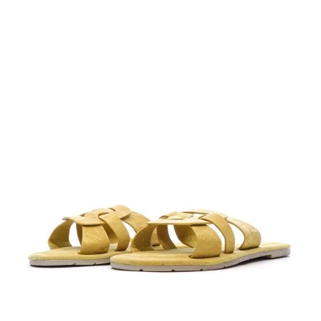 Claquettes Jaune Femme Chattawak Pace