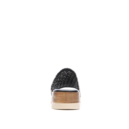 Claquettes Noir/Argent Femme XTI 143881