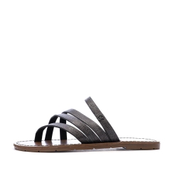 Sandales Gris Foncé Femme Chattawak ROXANNE