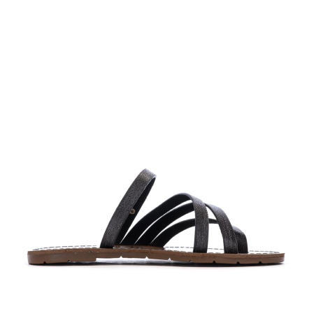 Sandales Gris Foncé Femme Chattawak ROXANNE