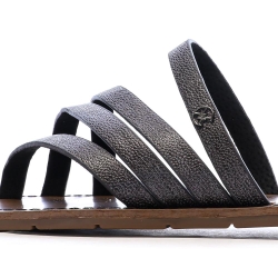 Sandales Gris Foncé Femme Chattawak ROXANNE