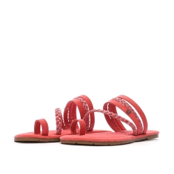 Sandales Rouge Femme Chattawak TIFA