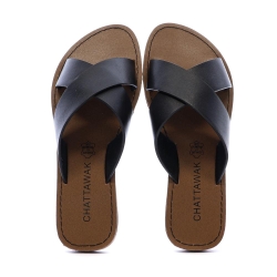 Sandales Noires Femme Chattawak Summer