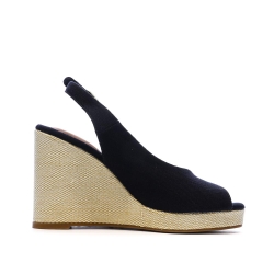 Sandales Marine Femme Tommy Hilfiger Wedge