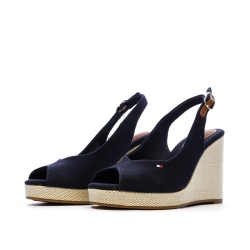 Sandales Marine Femme Tommy Hilfiger Wedge