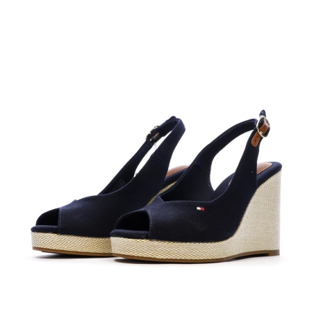 Sandales Marine Femme Tommy Hilfiger Wedge