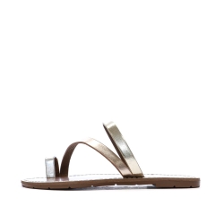 Sandales Or/Cuivre/Argent Femme Chattawak Summer Metal