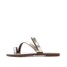 Sandales Or/Cuivre/Argent Femme Chattawak Summer Metal
