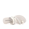 Sandales Blanc Femme Chattawak TIFA