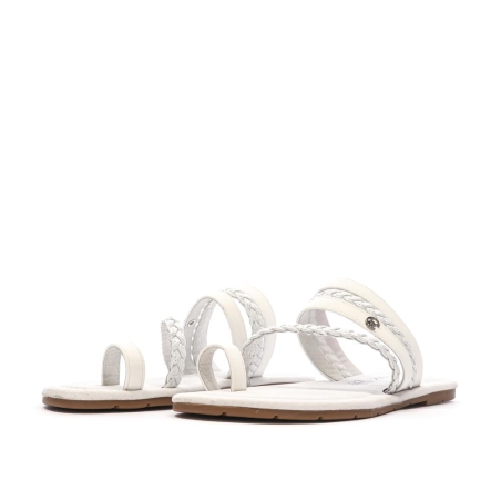 Sandales Blanc Femme Chattawak TIFA