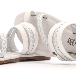 Sandales Blanc Femme Chattawak TIFA