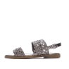 Sandales Argenté Femme Xti Plomb