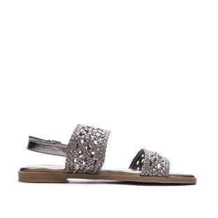 Sandales Argenté Femme Xti Plomb
