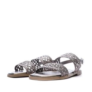 Sandales Argenté Femme Xti Plomb