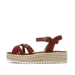Sandales Rouge Femme Chattawak Summer