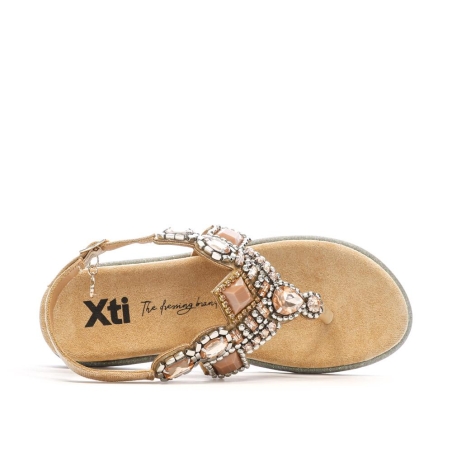 Sandales Jaune à Bijoux Femme XTI 144017
