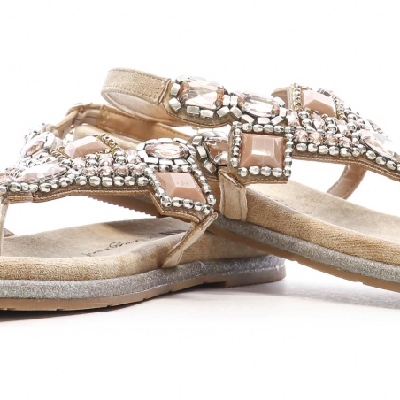 Sandales Jaune à Bijoux Femme XTI 144017