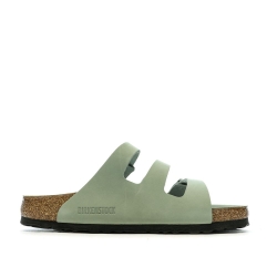 Sandales Vertes Femme Birkenstock Florida