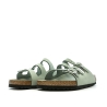 Sandales Vertes Femme Birkenstock Florida
