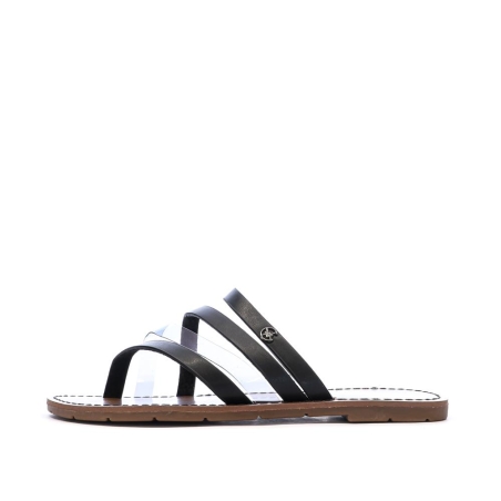 Sandales Noir Femme Chattawak ROXANNE
