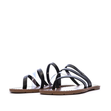 Sandales Noir Femme Chattawak ROXANNE
