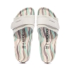 Sandales Grises Clair Femme Birkenstock Arizona