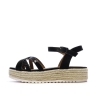Sandales Noires Femme Chattawak Summers