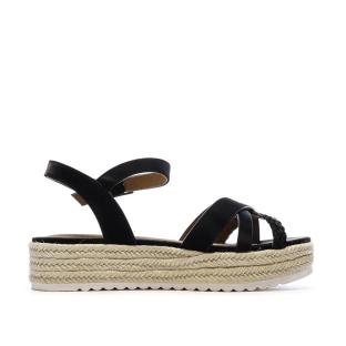 Sandales Noires Femme Chattawak Summers