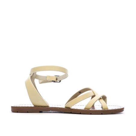 Sandales Jaunes Femme Chattawak Perla