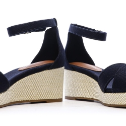 Sandales Marine Femme Tommy Hilfiger Flag Criss-cros