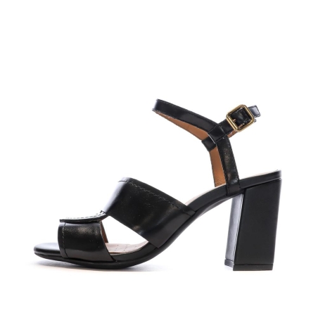 Sandales Noires Femme Geox Neraklia