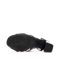 Sandales Noires Femme Geox Neraklia