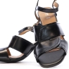 Sandales Noires Femme Geox Neraklia