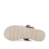 Sandales Kaki/Marron Femme Xti 144125