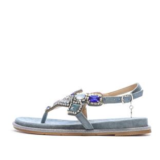 Sandales Bleu à Bijoux Femme XTI 144017