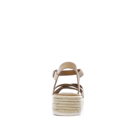 Sandales Taupe Femme Chattawak Summer