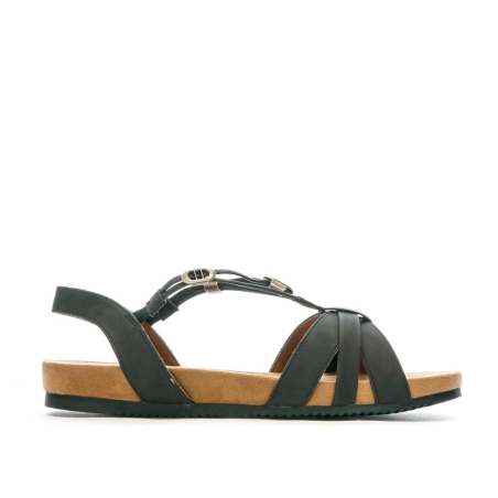 Sandales Noir Femme RELIFE Jyltane