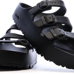 Sandales Noires Femme Birkenstock Florida Flex