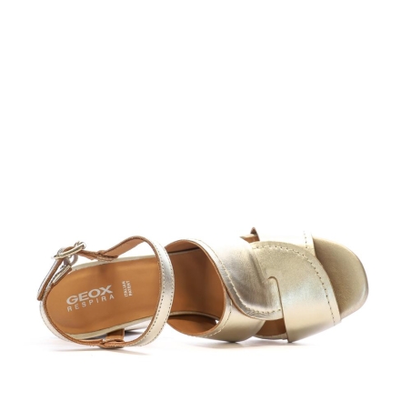 Sandales Dorées Femme Geox Neraklia