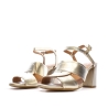 Sandales Dorées Femme Geox Neraklia