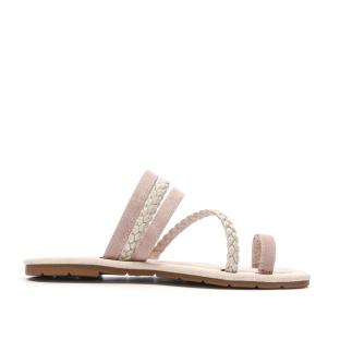 Sandales Beige Femme Chattawak TIFA