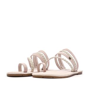 Sandales Beige Femme Chattawak TIFA