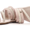 Sandales Beige Femme Chattawak TIFA