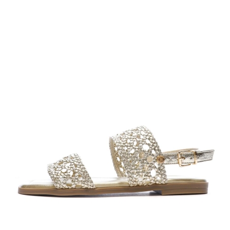 Sandales Doré Femme Xti Plomb
