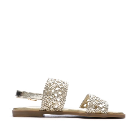 Sandales Doré Femme Xti Plomb